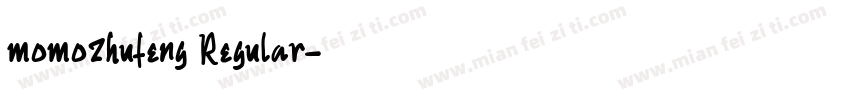 momozhufeng Regular字体转换